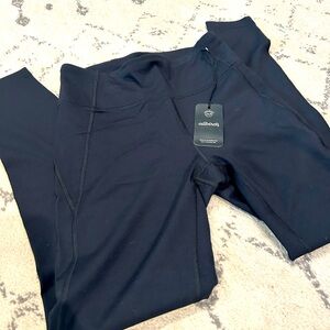 NWT Allbirds Natural Black Leggings, Women’s Black Running Pants, Stretch, Small